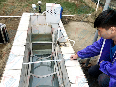 污水流量计校准图片